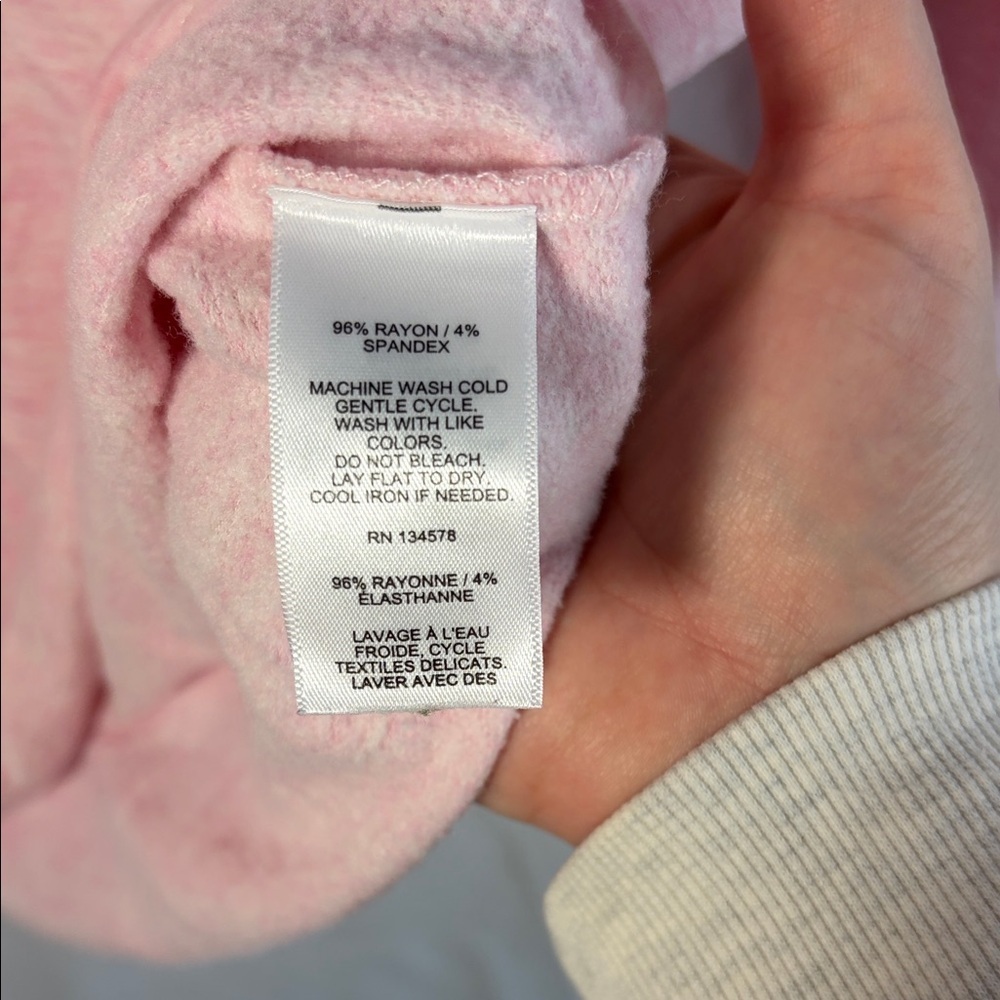 Girls Vineyard Vines Pink Lightweight Sweatshirt -XL(16) - Picture 7 of 8
